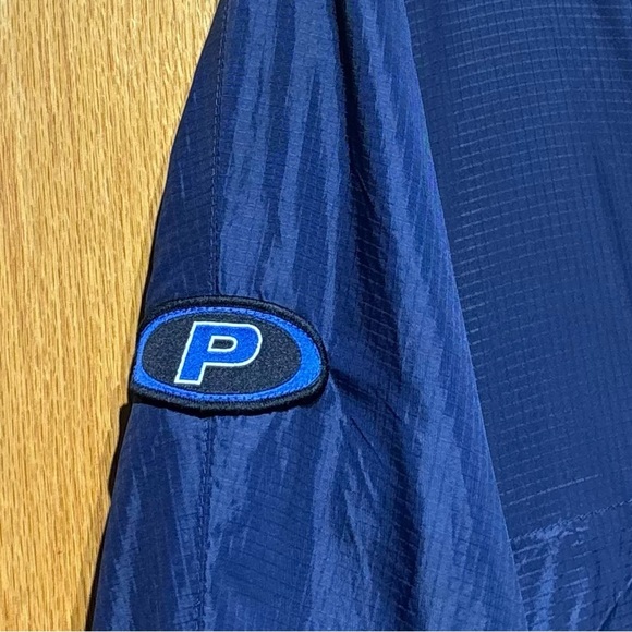 Vintage 90’s Polo Sport Ralph Lauren Dark Blue Raincoat Men’s Medium - Picture 3 of 9